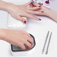 Nail Soaking Bowl Soak Off Gel Polish Dip Powder Remover Hand Acetone Nail Soak Off Bowl Manicure Bowl With Triangle Cuticle Pe