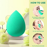 Facemade 6 Pcs Makeup Sponges Set Makeup Sponges For Foundation Latex Free Beauty Sponges Flawless For Liquid Cream And Pow