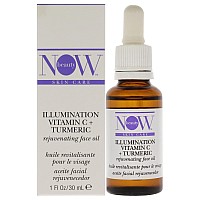 NOW Beauty Vitamin C Turmeric Rejuvenating Face Oil 1 oz