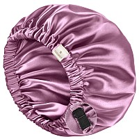 Yanibest Silk Bonnet For Sleeping Satin Bonnet Hair Bonnets For Black Women And Men Double Layer Ajustable Bonnet For Curly Brai