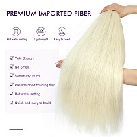 Rosdina Prestretched Braiding Hair 30 Inch 8 Packs Offwhite Super Long Braiding Hair For Twist Or Box Braids Yaki Texture H