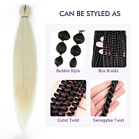 Rosdina Prestretched Braiding Hair 30 Inch 8 Packs Offwhite Super Long Braiding Hair For Twist Or Box Braids Yaki Texture H