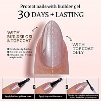 Btartboxnails Cat Eye Xcoattips Soft Gel Almond Nail Tips Glitter Press On Nails Extra Shortacrylic Fake Nails Glue On Nails