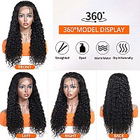 Aisi 13X4 Deep Wave Lace Front Wigs Human Hair 180 Density Pre Plucked Lace Frontal Wigs Human Hair Deep Wave Lace Frontal Wigs