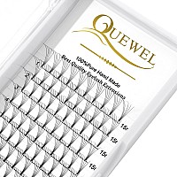 Quewel Premade Fans Eyelash Extensions 5D 010Mm D 15Mm Short Stemoptinal 3D4D5D6D7D8D 007010Mm Cd 818Mm Mix916Mm 1