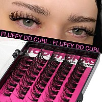 Cluster Lashes Fluffy Individual Lash Clusters Dd Curl Diy Russian Lash Extensions Wispy Eyelash Clusters Eyelash Extension At H