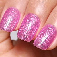 Imtiti Gel Nail Polish Sheer Glitter Purple 3 In 1 One Step Color Soak Off Uv Led Spring Summer Art Starter Manicure Salon Diy A