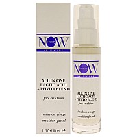 NOW BEAUTY Lactic Acid Treatment - Anti-Aging Face Emulsion 1 oz