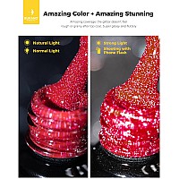 Burano Reflective Gel Nail Polish 73Ml Reflective Diamond Nail Glitter Gel Polish Sparkly Summer Color Gel Polish Holographic