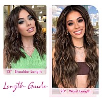 Reecho Invisible Wire Hair Extensions With Thinner Softer Lace Weft Adjustable Size Removable Secure Clips In Wavy Secret Hairpi