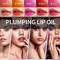 Unyoke Hydrating Lip Glow Oil Lip Oil Gloss Transparent Toot Tinted Nourishing Long Lasting Repairing Lightening Lip Lines Pin