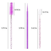 300 Pcssets Eyelash Extension Supplies Disposable Micro Swab Brush Match Eyebrow Spoolie Lip Brush Mascara Wand Applicator Masc