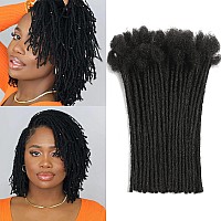 Loc Extension Human Hair 6 Inch 02Cm Width 100 Permanent Dreadlocks Extension Huamn Hair Can Be Dyed Bleached Curled Handmade