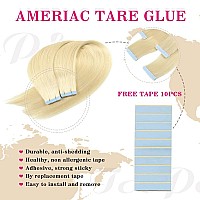 Tape In Hair Extensions Human Hair 100 Real Remy Human Hair Extensions Seamless Straight Hair Extensions Real Human Hair Tape I