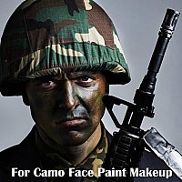 Meicoly Brown Eye Black Stickblendable Eyeblack Maroon Face Body Paint Camo Face Painthalloween Brown Matte Lipstick Sfx Makeu