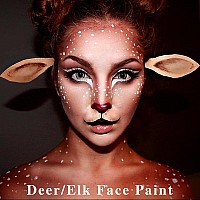 Meicoly Brown Eye Black Stickblendable Eyeblack Maroon Face Body Paint Camo Face Painthalloween Brown Matte Lipstick Sfx Makeu