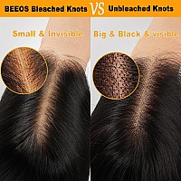 Beeos 250 Density Skinlike Real Hd Lace Wig 13X6 Full Frontal 010Mm Ultrathin Hd Lace Body Wave Wigs Vivid Clean Pre Plucked