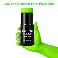 Go Ho Creamblendable Light Green Face Paint Stick 106 Ozfullcoverage Light Green Body Paint Stick For Halloween Cosplay Sf