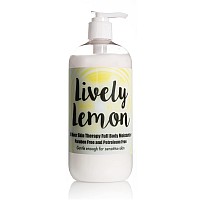 The Lotion Company 24 Hour Skin Therapy Lotion Full Body Moisturizer Paraben Free Made In Usa Lively Lemon Fragrance Waloe