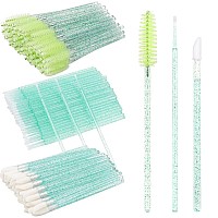 300 Pcssets Eyelash Extension Supplies Disposable Micro Swab Brush Match Eyebrow Spoolie Lip Brush Mascara Wand Applicator Masc