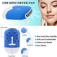 Aremod Eyelash Cleanser For Extensions Lash Shampoo Kit With Lash Fan 30Ml Lash Shampoo Eyelash Extension Brush And Wash Bottl