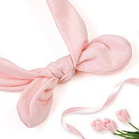 Huachi 12 Pack Bow Headbands For Women Headwraps Hairband Knotted Head Bands Rabbit Ears Stretchy Turban Head Wraps Fashion Spor