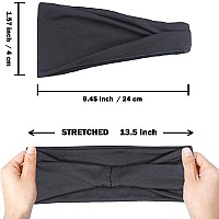 Ivaryss Headbands For Women Nonslip Premium Stretchy Head Bands Hair Accessorieswear For Yoga Fashion Working Out Travel