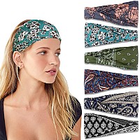 Ivaryss Headbands For Women Nonslip Premium Stretchy Head Bands Hair Accessorieswear For Yoga Fashion Working Out Travel