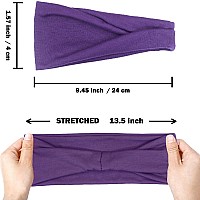 Ivaryss Headbands For Women Nonslip Premium Stretchy Head Bands Hair Accessorieswear For Yoga Fashion Working Out Travel