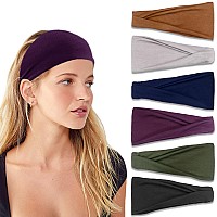 Ivaryss Headbands For Women Nonslip Premium Stretchy Head Bands Hair Accessorieswear For Yoga Fashion Working Out Travel