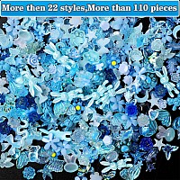 Cooslim 110 Pieces 3D Nail Charms Bows Nail Charms Rose Flower Bowknot Snake Rabbit Animal Bows Shaped Nail Art Rhinestones For