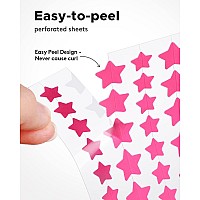 Litbear Acne Patch Pimple Patch Colorful Star Hydrocolloid Acne Patches For Face Cute Zit Patch Acne Sticker Spot Pimple Patch