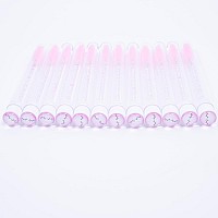 Ilaesh 20 Pcs Lash Brush Eyelash Brushes For Eyelash Extensions Spoolies Cleaning Mascara Wands Tube Diamond Disposable Makeup