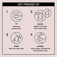 Opi Xpresson Press On Nails Up To 14 Days Of Wear Gellike Salon Manicure Vegan Sustainable Packaging With Nail Glue Long