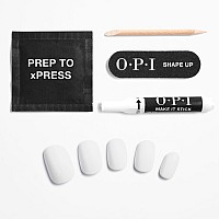 Opi Xpresson Press On Nails Up To 14 Days Of Wear Gellike Salon Manicure Vegan Sustainable Packaging With Nail Glue Shor