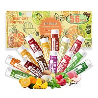 Yopela 56 Pack Natural Lip Balm In Bulk With Vitamin E And Coconut Oil Moisturizing Soothing And Repairing Dry And Chapped L