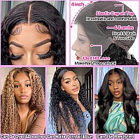 Puvepk 13X4 Hd Curly Lace Front Wigs Human Hair Pre Plucked With Baby Hair 180 Density Brazilian Deep Curly Wave Human Hair Wig