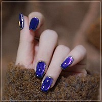 Nailkiss Purple Magnetic Cat Eye Gel Polish