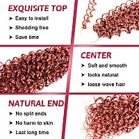 12Inch Gogo Curl Crochet Hair 6Packs Water Wave Crotchet Hair Curl Crochet Hair For Women 12 Inch 350