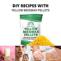 Yellow Beeswax Pellets 2Lb 1Lb In Each Bag Pure Natural Cosmetic Grade Organic Bees Wax Pastilles 3X Filtered Great For