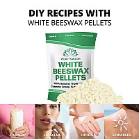 White Beeswax Pellets 2Lb 1Lb In Each Bag Pure Natural Cosmetic Grade Organic Bees Wax Pastilles 3X Filtered Great For