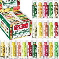 Dmsky 120 Pack Lip Balm Natural Lip Balm Bulk With Vitamin E And Coconut Oil Moisturizing Lip Balm For Dry Cracked Lips Lip B