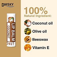 Dmsky 120 Pack Lip Balm Natural Lip Balm Bulk With Vitamin E And Coconut Oil Moisturizing Lip Balm For Dry Cracked Lips Lip B