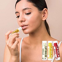 Dmsky 120 Pack Lip Balm Natural Lip Balm Bulk With Vitamin E And Coconut Oil Moisturizing Lip Balm For Dry Cracked Lips Lip B