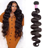 24 Inch Bundles Human Hair Body Wave Brazilian Virgin Weave Single Bundles Human Hair 100 Unprocessed Human Hair Bundles 12A Ha