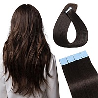 Icyfim Tape In Hair Extensions Human Hair For Women 100 Human Hair Extensions Real Human Hair 50Gpack 20Pcs Soft Thickness Inv