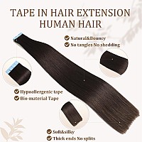 Icyfim Tape In Hair Extensions Human Hair For Women 100 Human Hair Extensions Real Human Hair 50Gpack 20Pcs Soft Thickness Inv