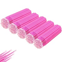 500 Pcs Micro Brushes Microswabs For Eyelash Extensions Makeup Lint Free Lip Micro Applicator Brush Disposable Micro Swabs