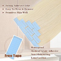 Icyfim Tape In Hair Extensions Human Hair For Women100 Remy Human Hair Extensions Real Human Hair 40Gpack 20Pcs Soft Thickness