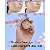 Thesaem Cover Perfection Triple Pot Concealer 03 Correct Up Beige For Fair To Light Skin Tone 3 Color Full Coverage Conceale